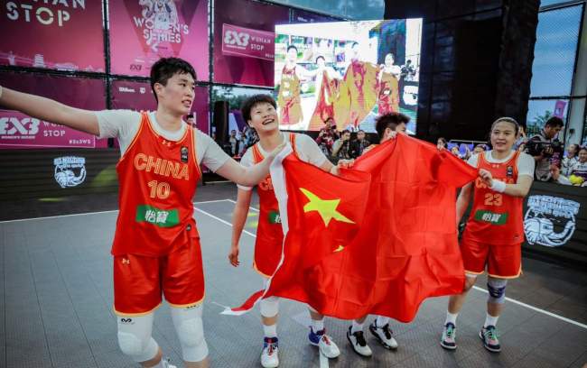 中國三人女籃奪得國際籃聯女子系列賽冠軍