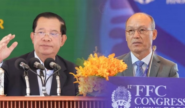 洪森挽留柬埔寨足协主席：有的国家十几亿人口成绩也不理想