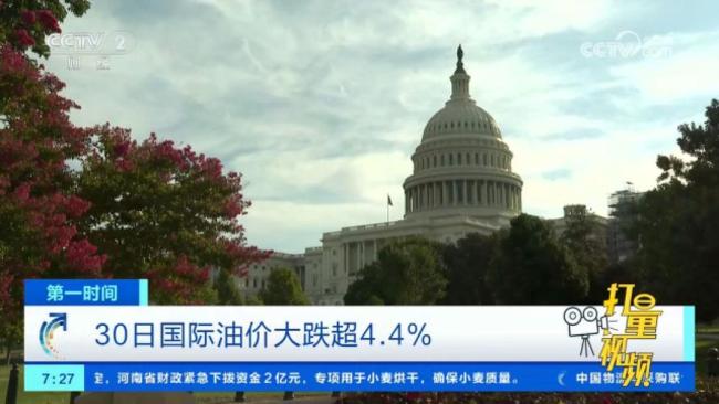 国际油价大跌，跌穿重要关口！
