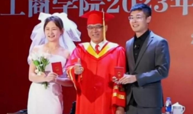毕业典礼校长成证婚人