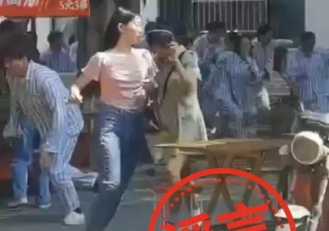 辟谣医院墙垮塌病人逃跑？真相：剧组拍戏！