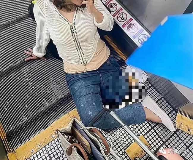 泰国机场发生罕见事故 女子卷入机场自动人行道被迫截肢