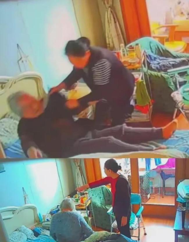 上海94岁老人控诉遭保姆虐待自己、还偷走了存折上的250多万！老人儿媳发声