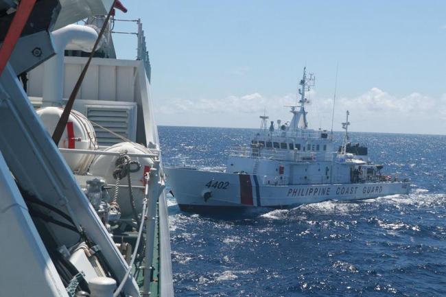 菲律宾船只非法闯入 中国海警依法驱离