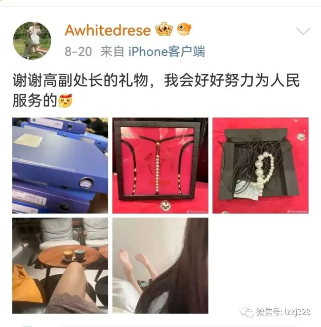 晒“副处长的礼物”账号道歉：账号被盗用，本人早已移民新加坡
