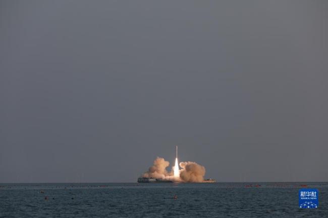 谷神星一號海射型運載火箭成功發射