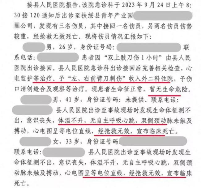 男子行凶致2死后反问为何我妻离子散