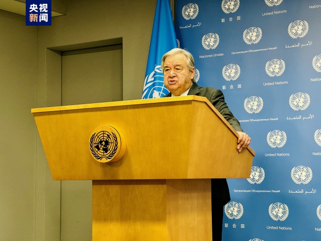 聯合國秘書長呼籲打破巴以惡性循環