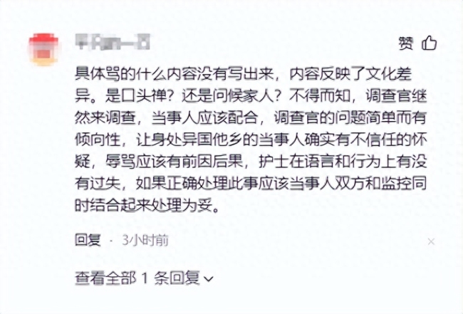 女子怀疑受到歧视，在新加坡骂护士后续