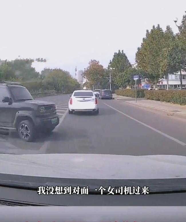 女司机越实线行驶撞上宝马 被判需赔10万