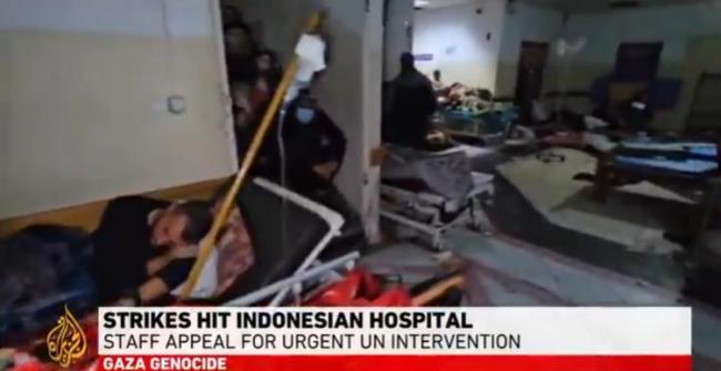 半岛体育加沙印尼医院内毁灭性画面曝光 印尼外长以最强烈措辞谴责以军暴行(图2)