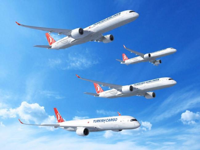 土耳其航空宣布：订购220架空客飞机，以扩充机队