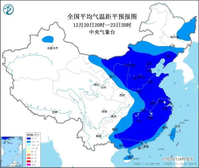 0℃线将抵达华南北部 气象专家：华北地区的寒冷很另类