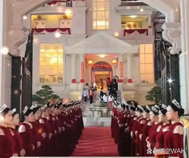 叶府婚宴火了！2.1亿实景搭建，华丽绽放震撼全城！