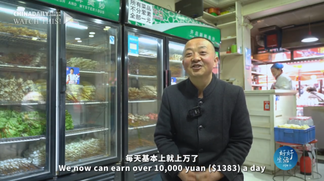天水麻辣烫老板称秘诀是真诚 几乎每天只能休息四五个小时