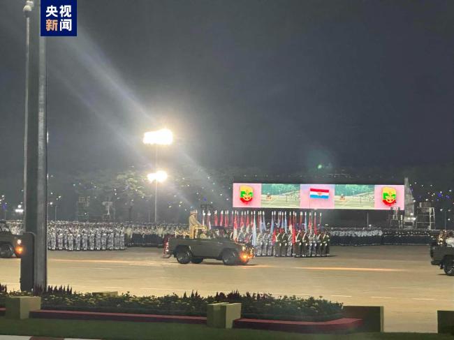 緬甸舉行第79屆建軍節閱兵儀式