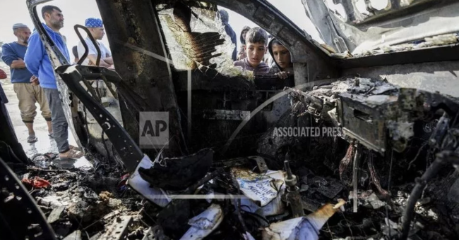 以军空袭炸死多名外国救援人员,美英多国向以色列要__