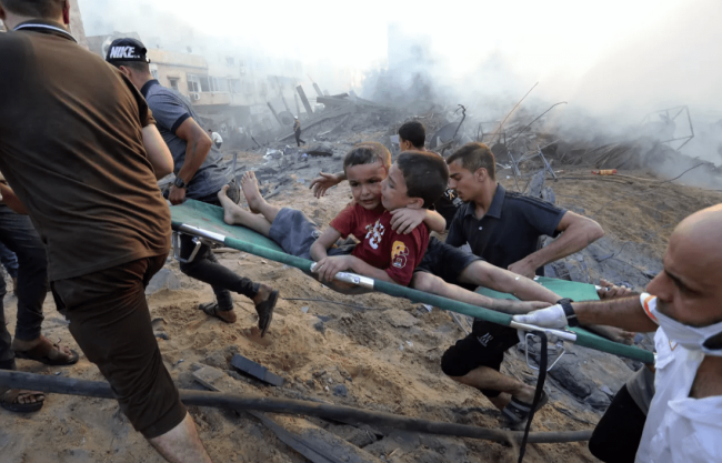 以军袭击加沙一难民营已致5死 多方报道引关注