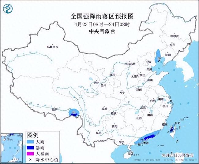 辽宁广东等5省区部分地区有大到暴雨 强对流预警