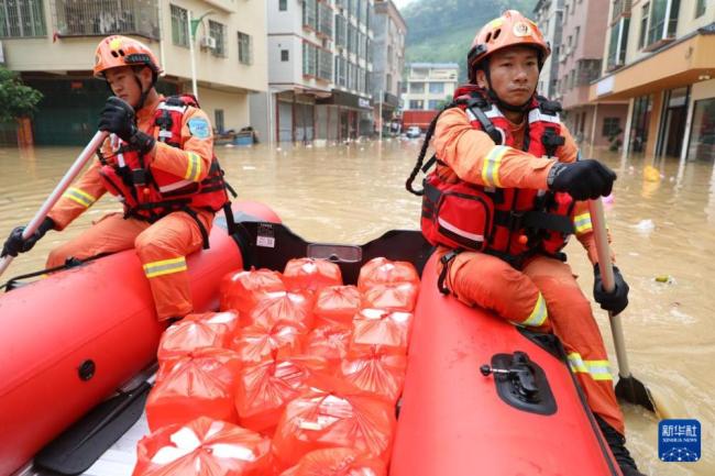 廣東強降雨造成多地受災 已累計轉移群眾11萬人