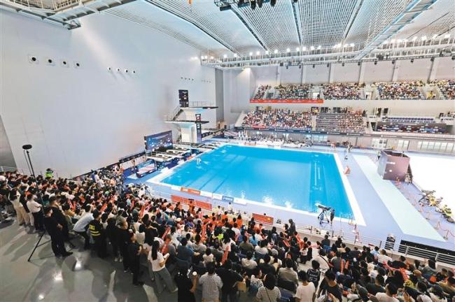 西安承办跳水世界杯总决赛获满堂彩