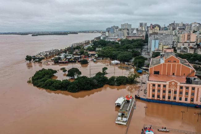 巴西南部洪灾致死人数升至39人