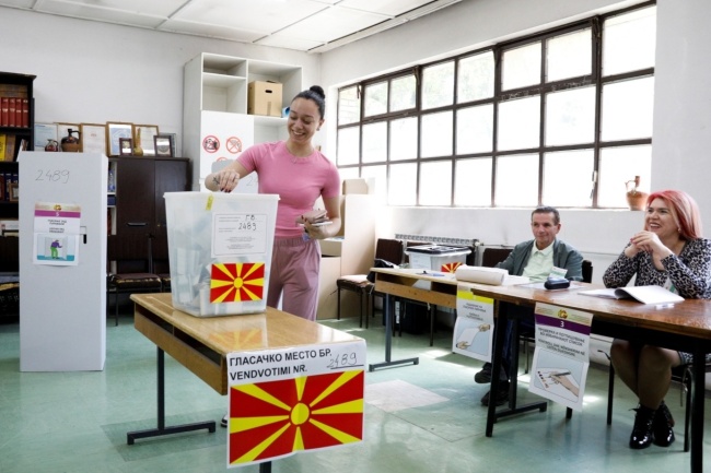 北馬其頓舉行議會及第二輪總統選舉
