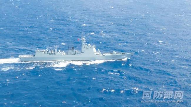 美国海军回应解放军军演 密切关注印太，承担遏制责任