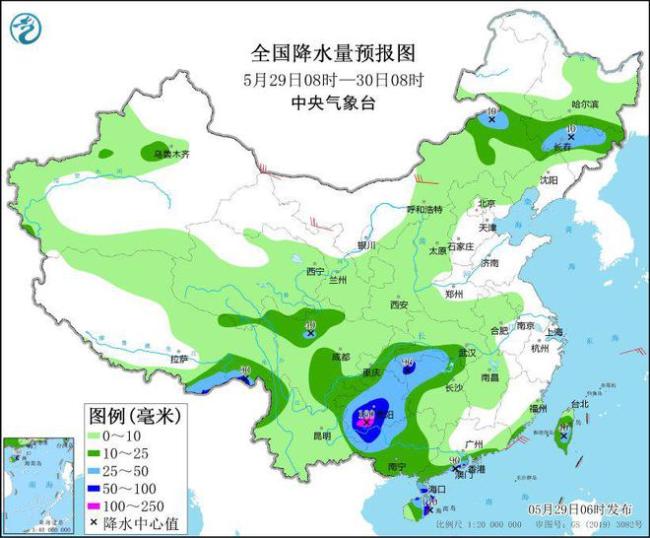 广西广东福建等地有较强降水 多地需警惕次生灾害