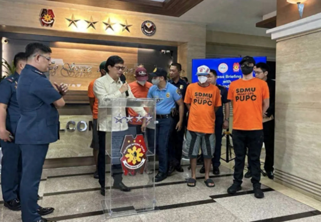 菲律宾4名警察被捕，被控绑架中国游客并勒索赎金