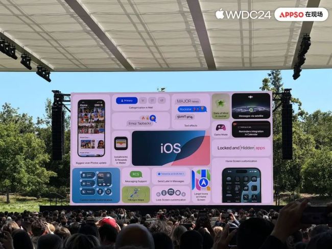 iOS 18发布 内置苹果智能