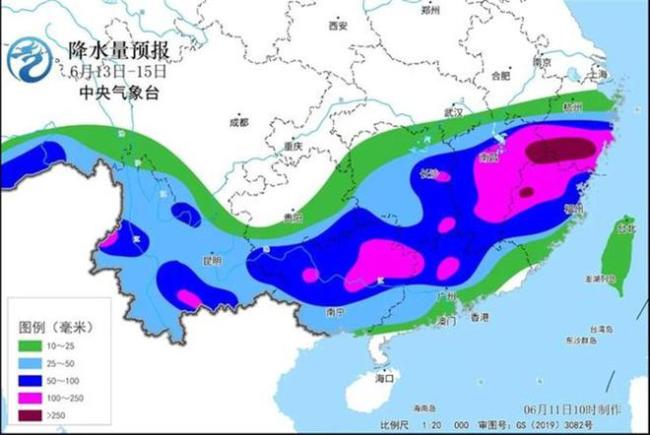 南方多地将迎暴雨或大暴雨，北方多地仍持续高温，42℃都排不上全国前10