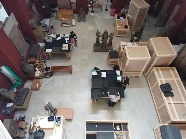 埃及国家博物馆感觉要被搬空了 788件文物迁移到上海展出