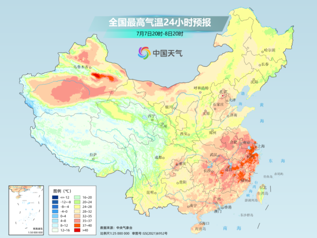 副熱帶高壓位置再次變化！我國主雨帶出現小幅變動