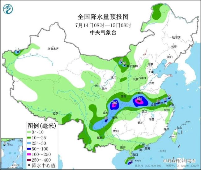七大江河流域都有可能发生洪水