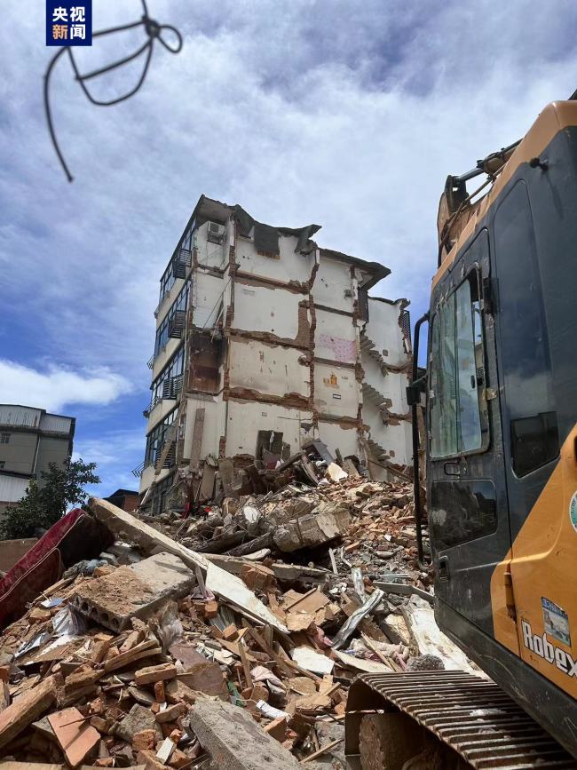 江西南昌房屋坍塌事故被困人员已无生命体征
