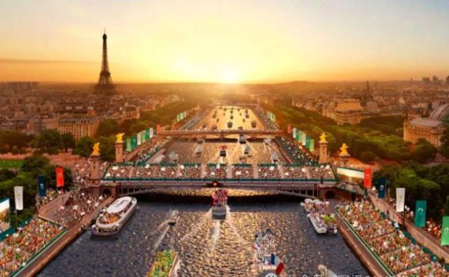 巴黎奥运会开赛了 塞纳河畔的独特开幕式引期待