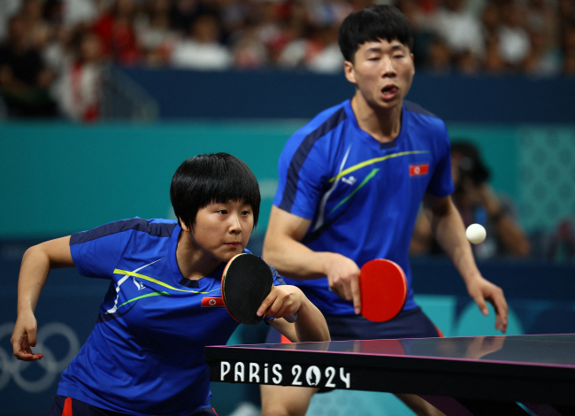 朝鲜4-3中国香港晋级乒乓球混双决赛