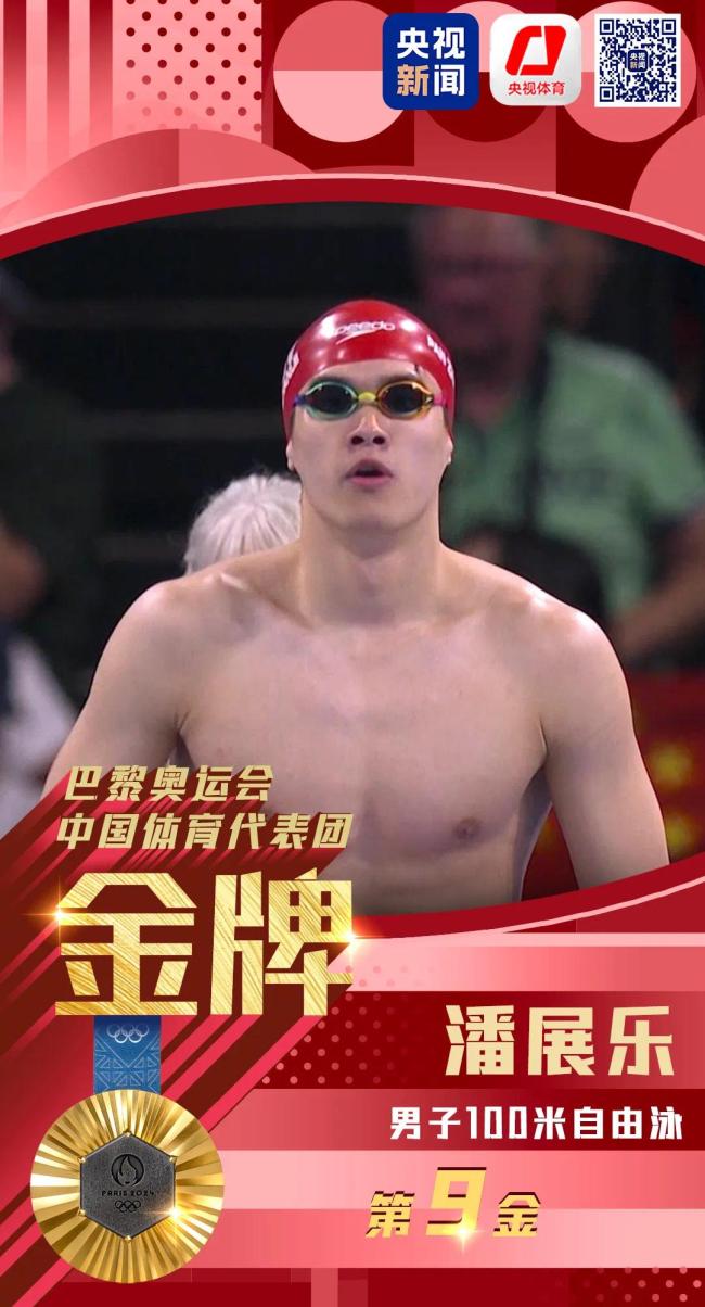 破世界纪录夺冠！潘展乐拿下中国队游泳首金
