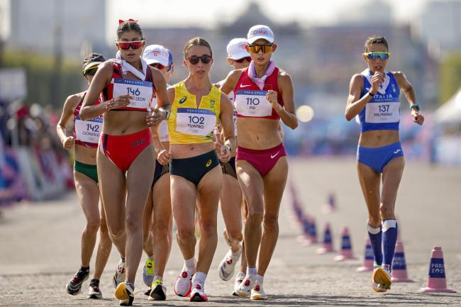 杨家玉夺得女子20公里竞走金牌 中国代表团第11金！
