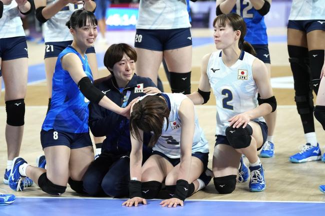出线希望渺茫 日本女排队长痛哭 奥运梦或破碎