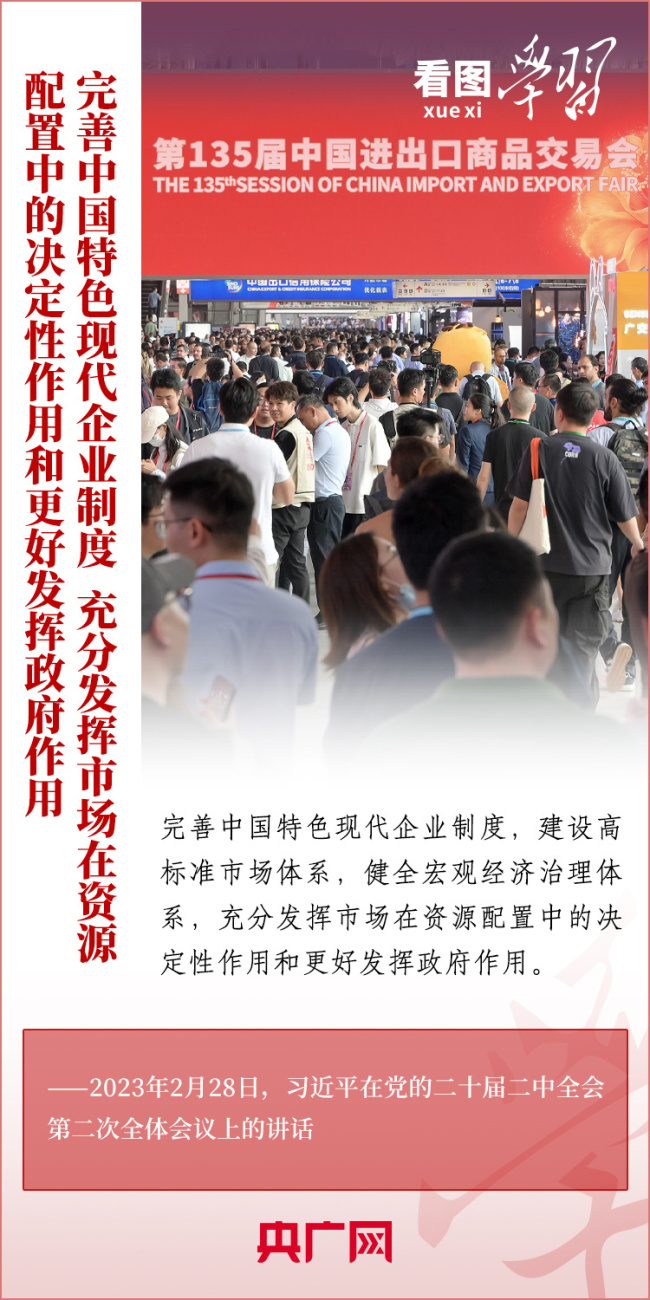 看图学习·改革为人民丨构建高水平社会主义市场经济体制 总书记指明方向