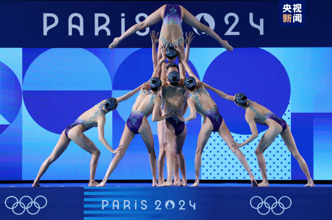 奥运第十二比赛日看点!中国花游队力争奥运首金!