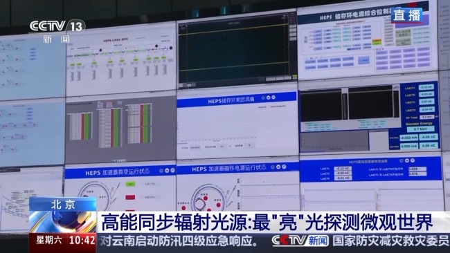 中国科学家用最“亮”的光探测微观世界