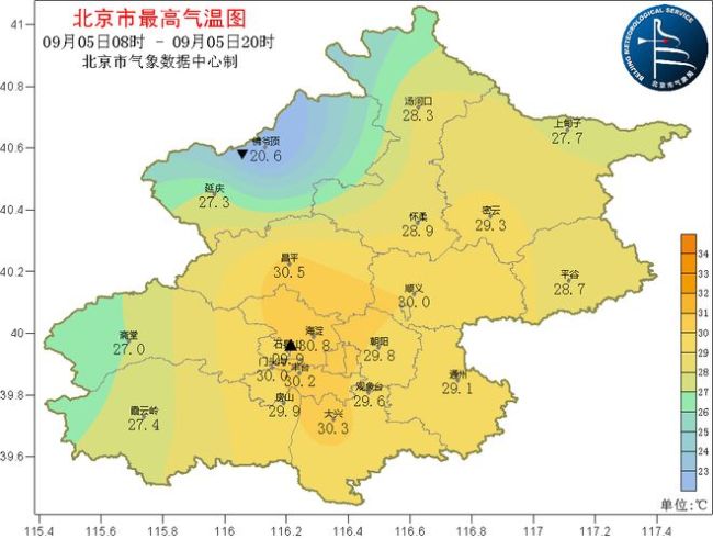 北京今夜山区有小阵雨 最低气温20℃ 明日转晴 气温回升