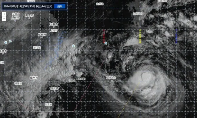 受台风影响 浙江多个景区临时闭园 防范强风雨保安全