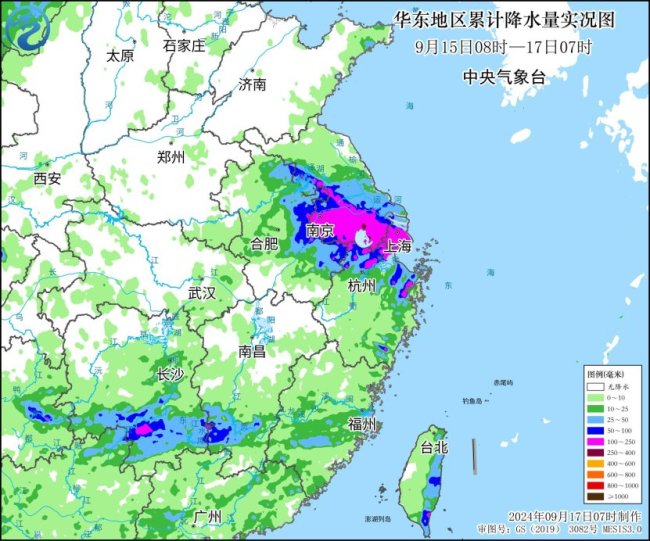 安徽河南山东等地出现强降雨