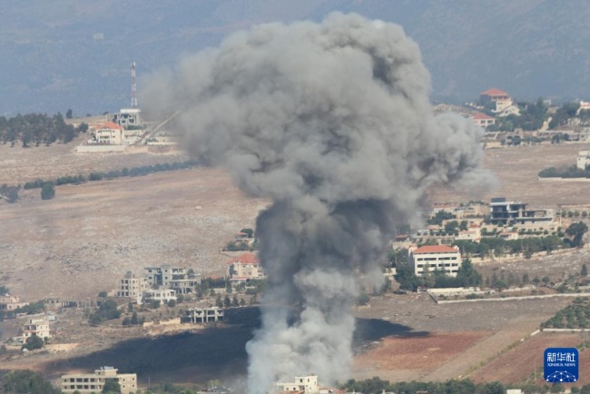 现场：黎巴嫩首都机场遭猛烈空袭，真主党总书记遇袭身亡