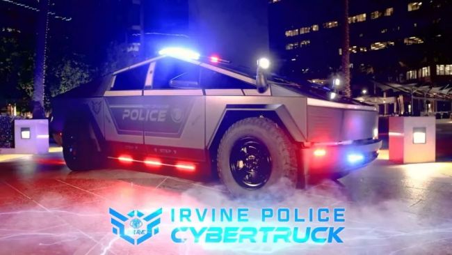 首辆警用特斯拉Cybertruck美国上路