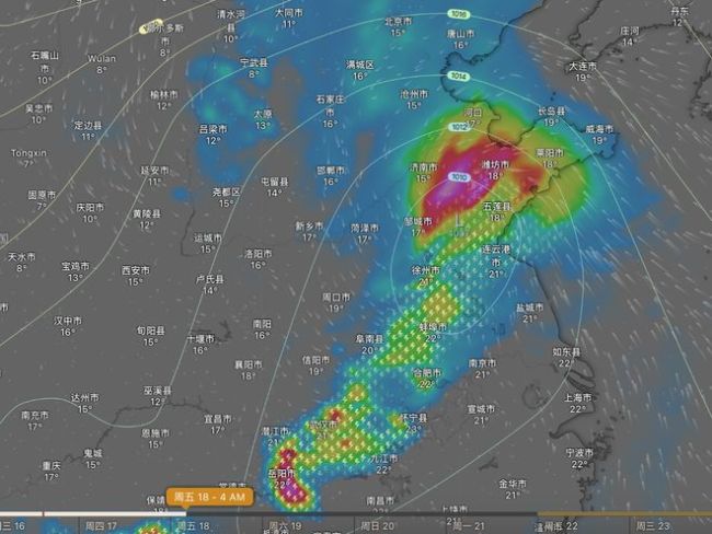 我国10月中旬暴雨大暴雪将罕见同框